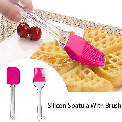 Small Spatula and Pastry Brush
