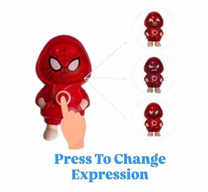 Spidermen Face Changing Keychain 5