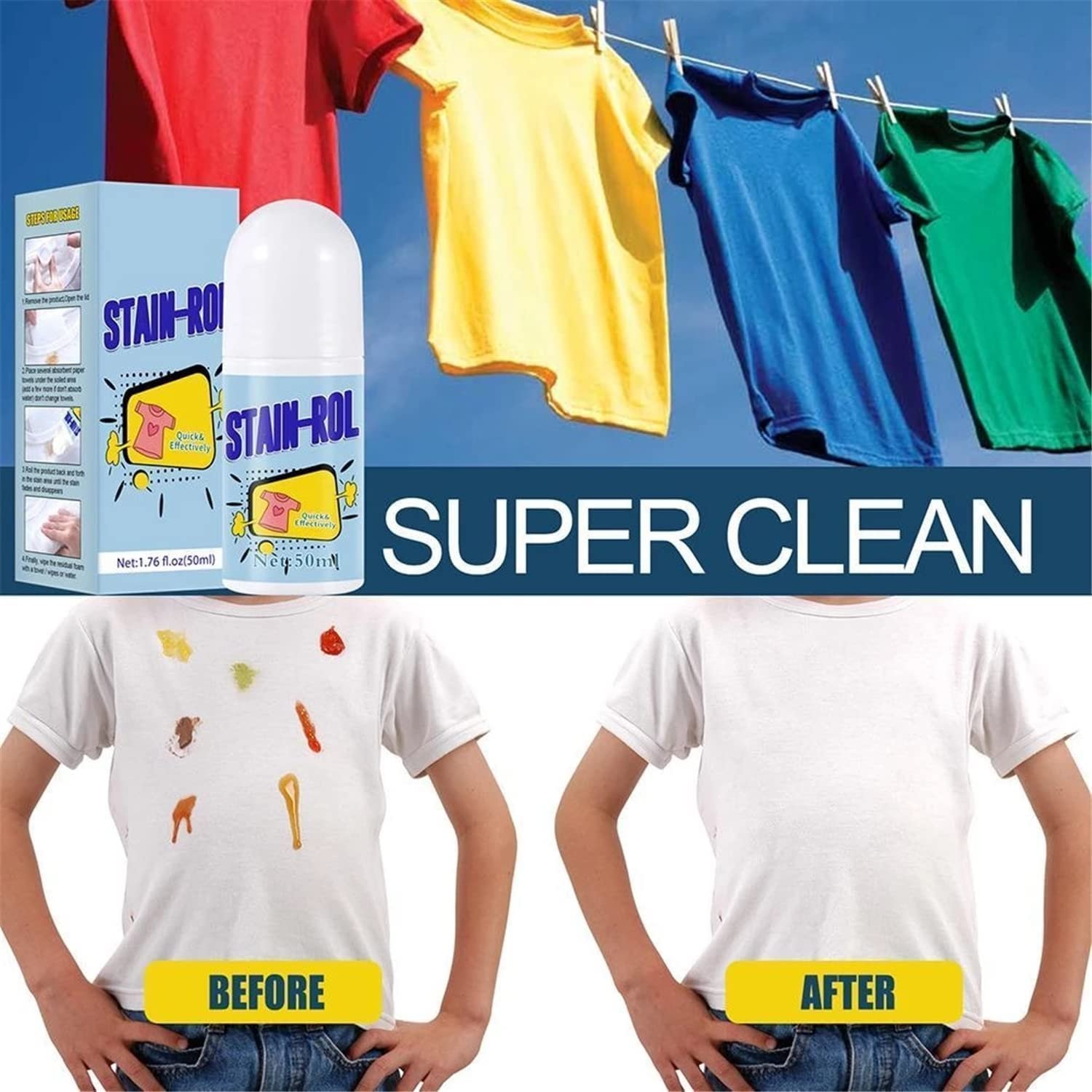 STAIN REMOVER ROLLER 7