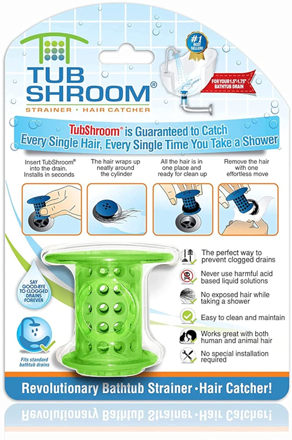Stainer And Hair Catcher Tub shroom