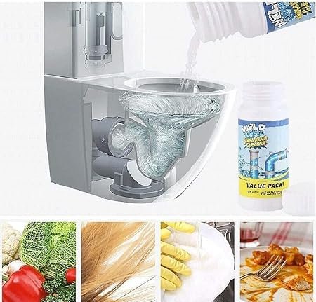 VALUE PACK SINK AND DRAIN CLEANER  (200 GM) 3