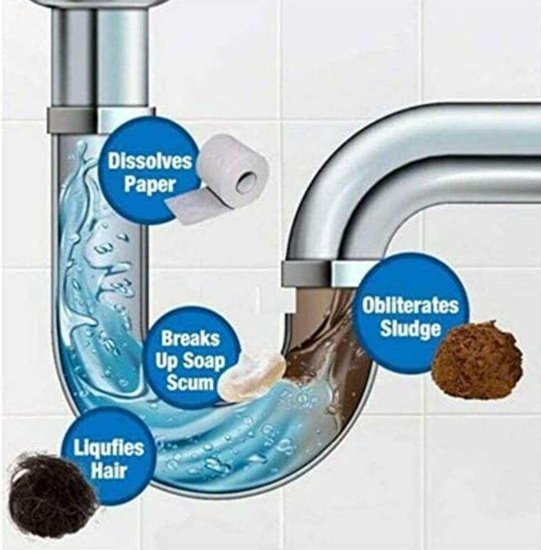 VALUE PACK SINK AND DRAIN CLEANER  (200 GM) 5
