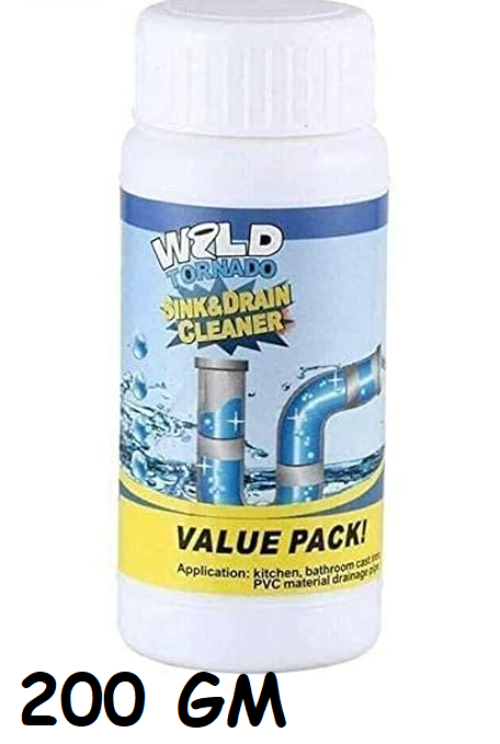 VALUE PACK SINK AND DRAIN CLEANER  (200 GM) 7