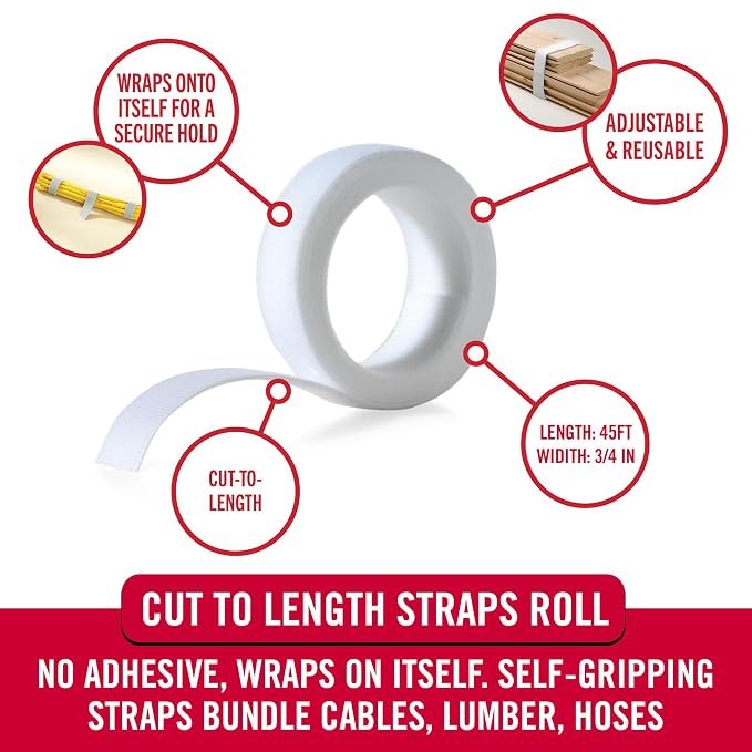 VELCRO STRIP ROLL 5 mt 4