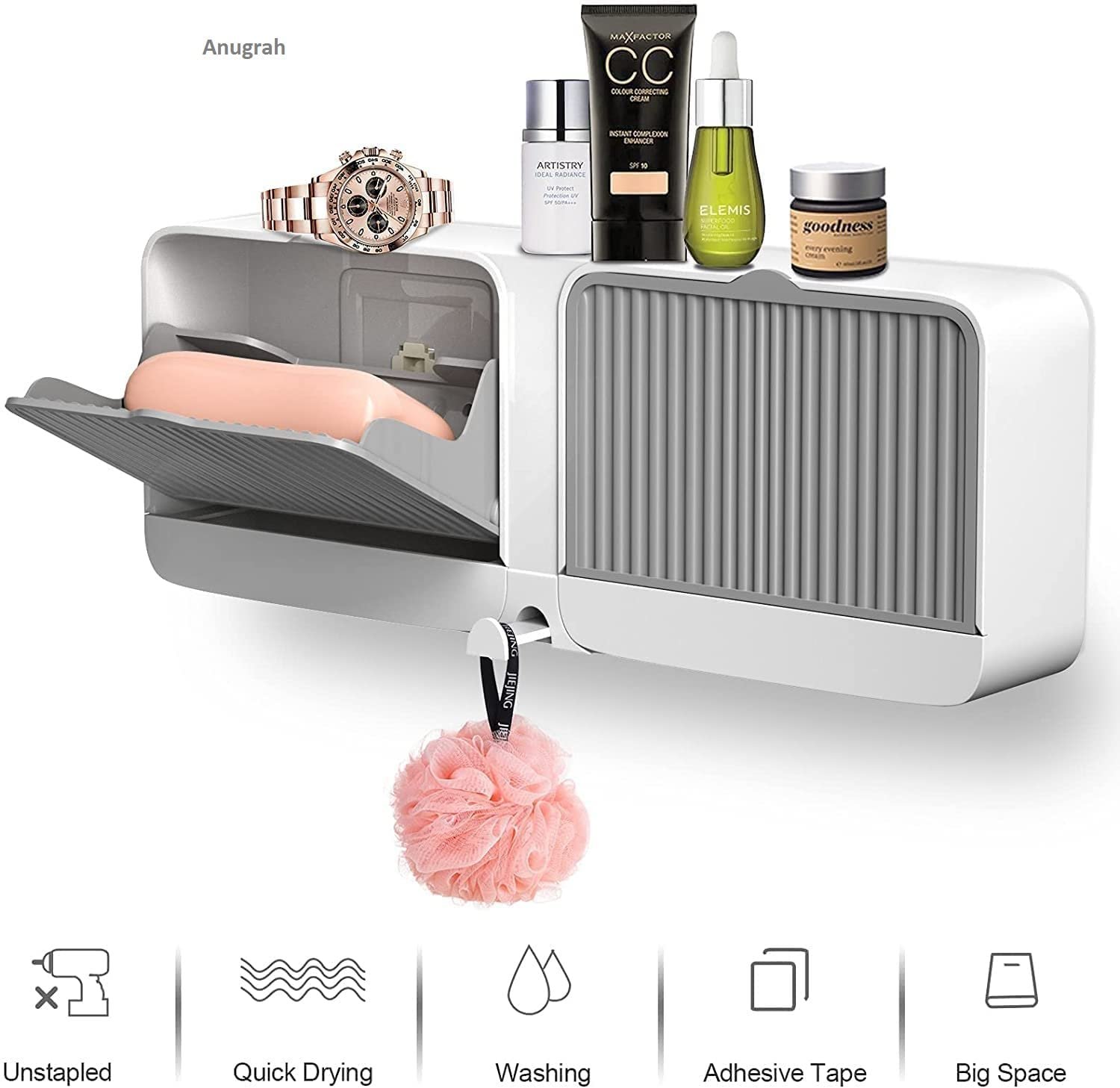 WALL MOUNTED SOAP BOX 7