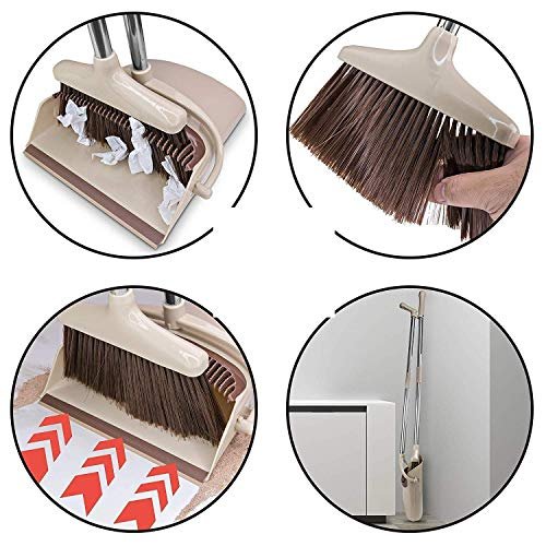 WINDPROOF Mop With Broom Holder Pan