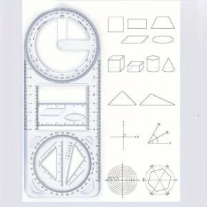 Geometric Drawing Stencil
