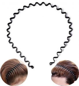 Mens Women Metal Headband